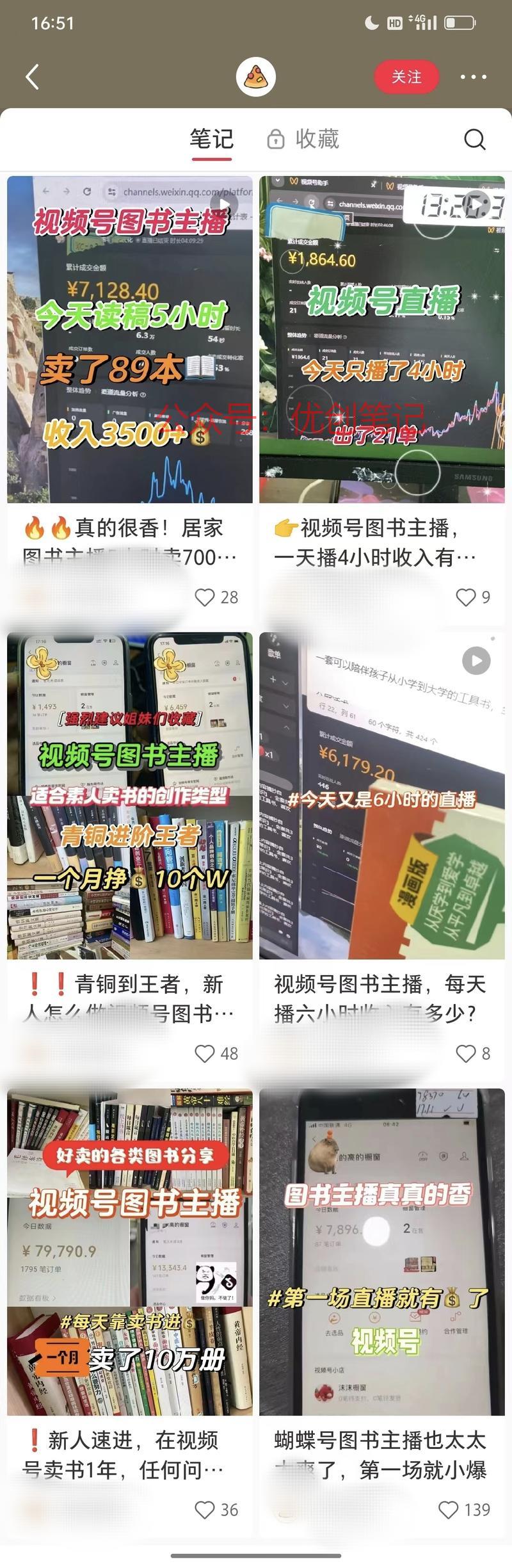 小红书6篇图文笔记引流近30..情报-搞钱线报📢论坛-网创交流-优创圈